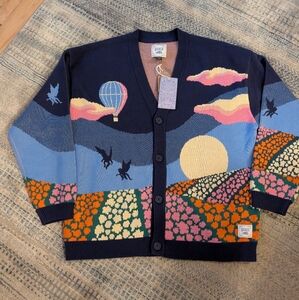 Roots X Wicked Cardigan (Mens M, Women's L)